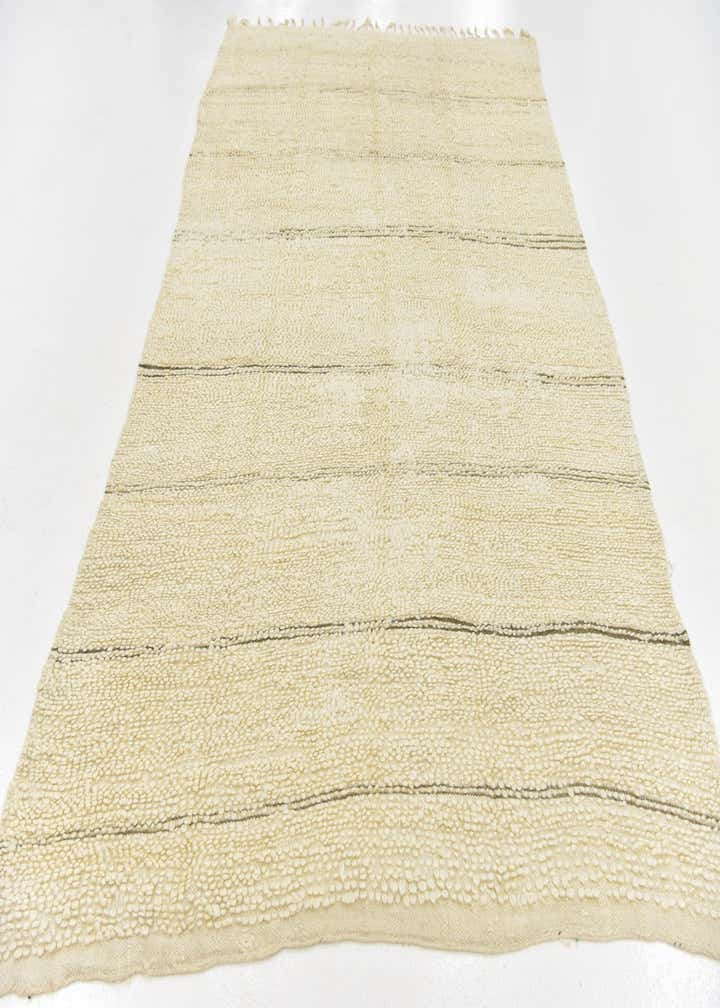 6' 2 x 10' 5 Hand Knotted Moroccan Wool Rug