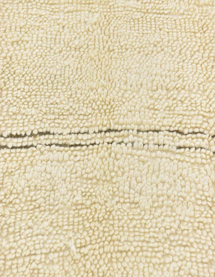 Detail image of 6' 2 x 10' 5 Hand Knotted Moroccan Wool Rug