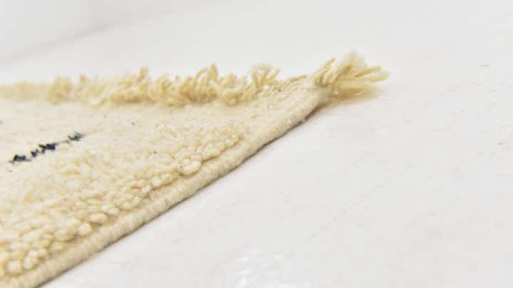 6' 3 x 9' 3 Hand Knotted Moroccan Wool Rug