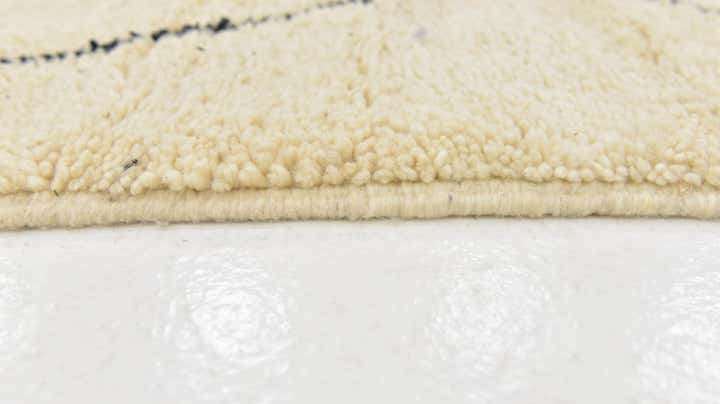 6' 3 x 9' 3 Hand Knotted Moroccan Wool Rug