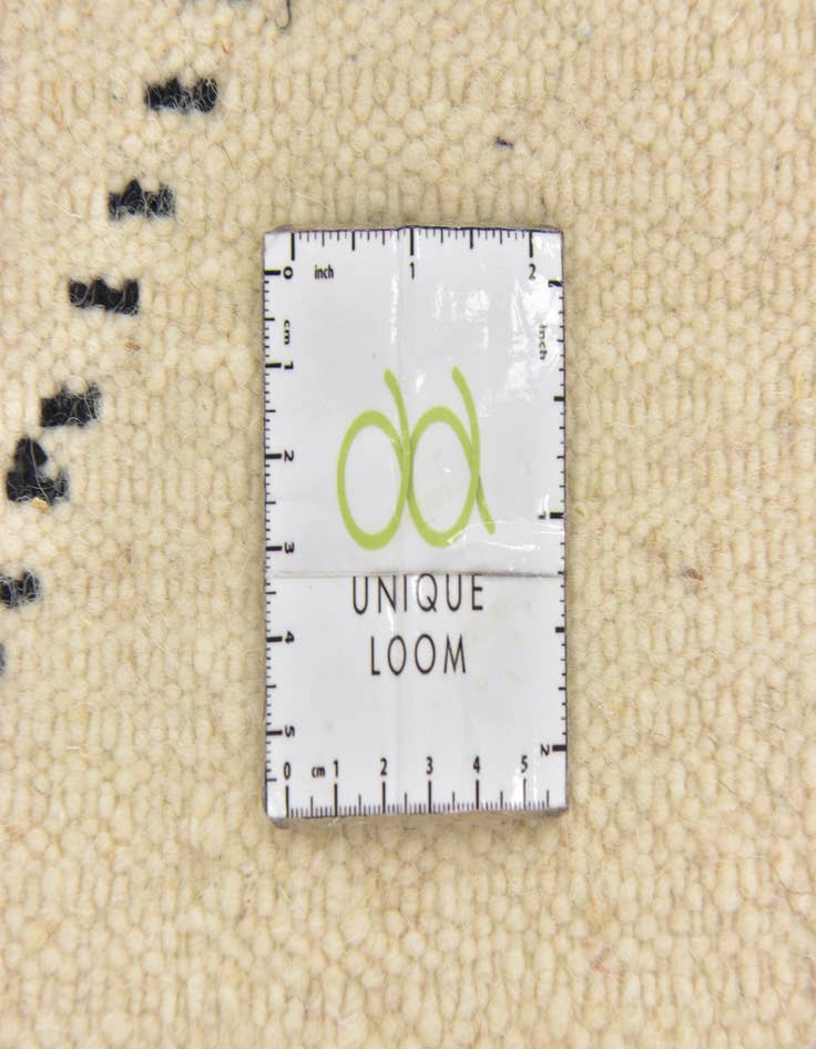 Detail image of 6' 4 x 9' 7  Hand Knotted Moroccan Wool Rug