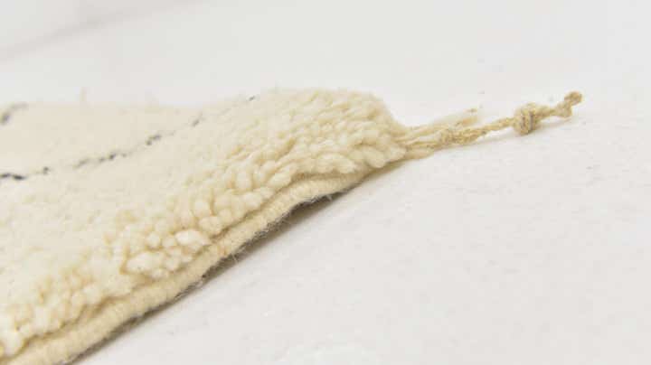 6' 6 x 10' Hand Knotted Moroccan Wool Rug