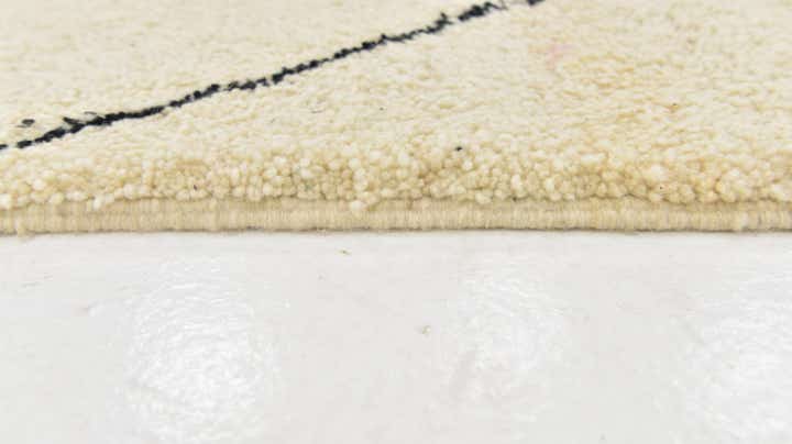 6' 6 x 9' 10 Hand Knotted Moroccan Wool Rug
