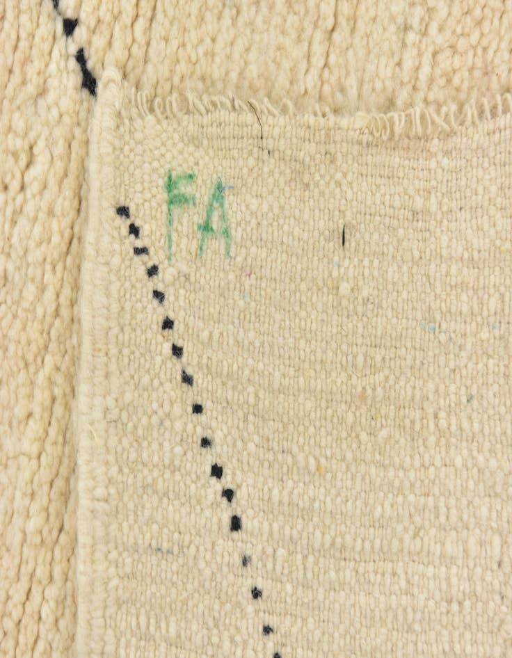 Detail image of 6' 10 x 9' 4  Hand Knotted Moroccan Wool Rug