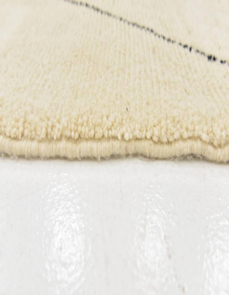 Detail image of 6' 10 x 9' 4  Hand Knotted Moroccan Wool Rug