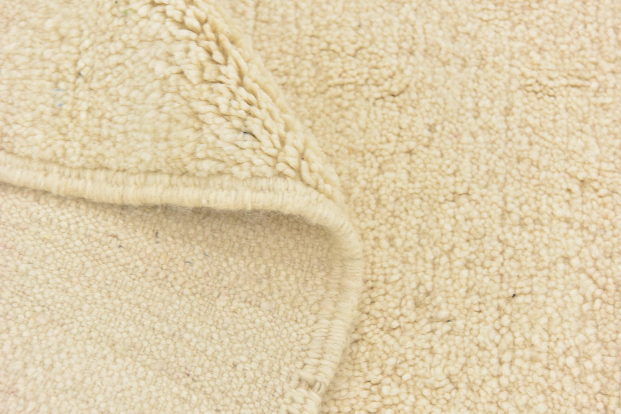 6' 8 x 9' 7 Hand Knotted Moroccan Wool Rug
