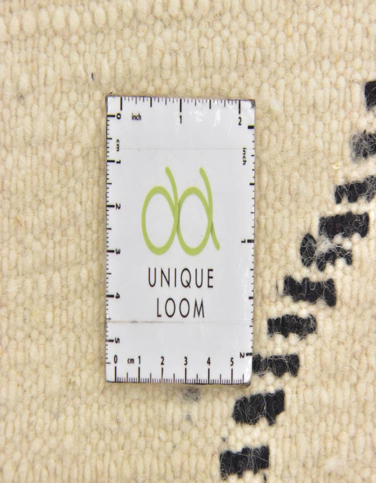 Detail image of 6' 2 x 9' 7  Hand Knotted Moroccan Wool Rug