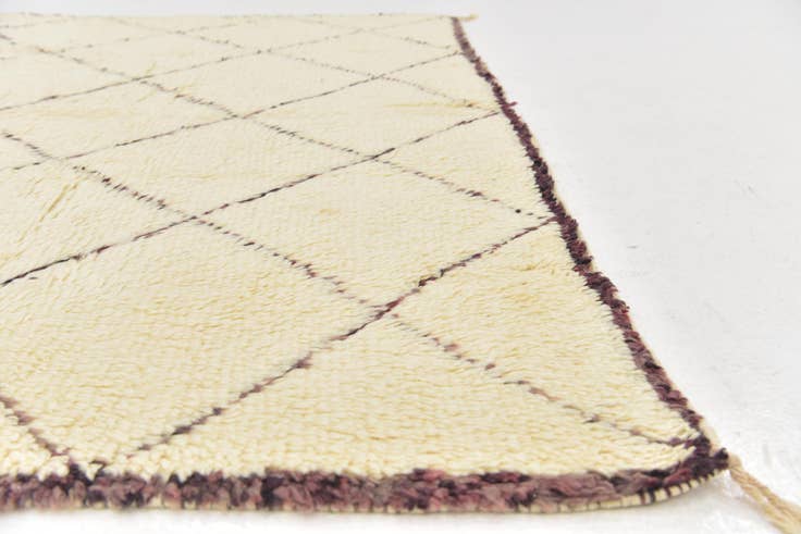 Detail image of 6' x 9' 8 Hand Knotted Moroccan Wool Rug