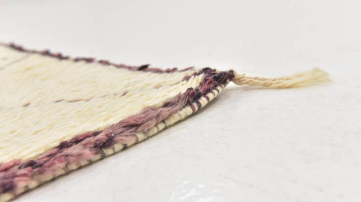 Detail image of 6' x 9' 8 Hand Knotted Moroccan Wool Rug