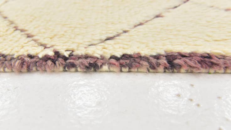 Detail image of 6' x 9' 8 Hand Knotted Moroccan Wool Rug