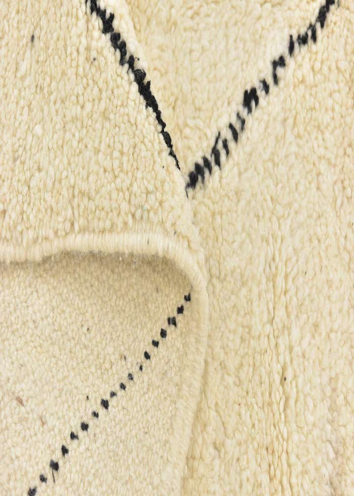 6' 7 x 9' 9 Hand Knotted Moroccan Wool Rug