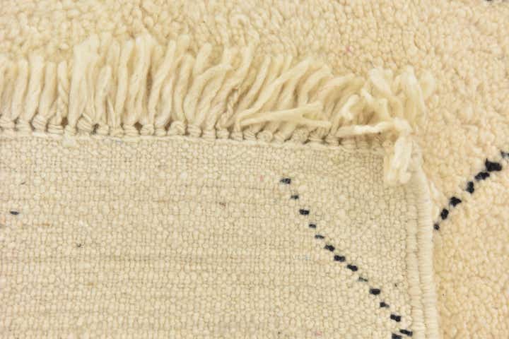 6' 8 x 9' 4 Hand Knotted Moroccan Wool Rug