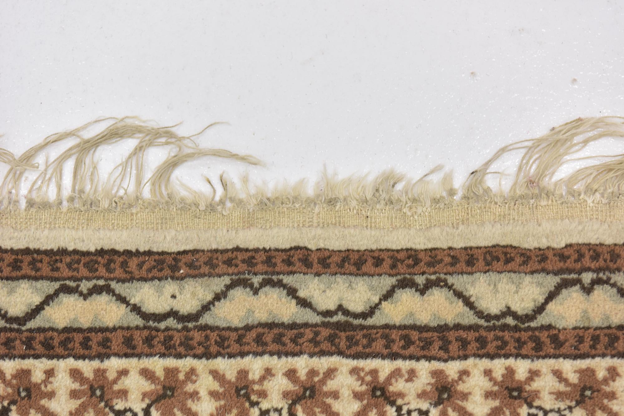 3' 2 x 5' 4 Hand Knotted Moroccan Wool Rug