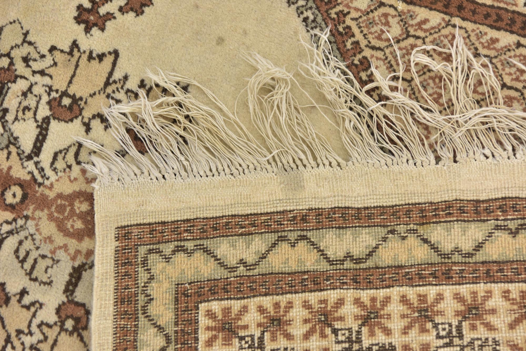 3' 2 x 5' 4 Hand Knotted Moroccan Wool Rug