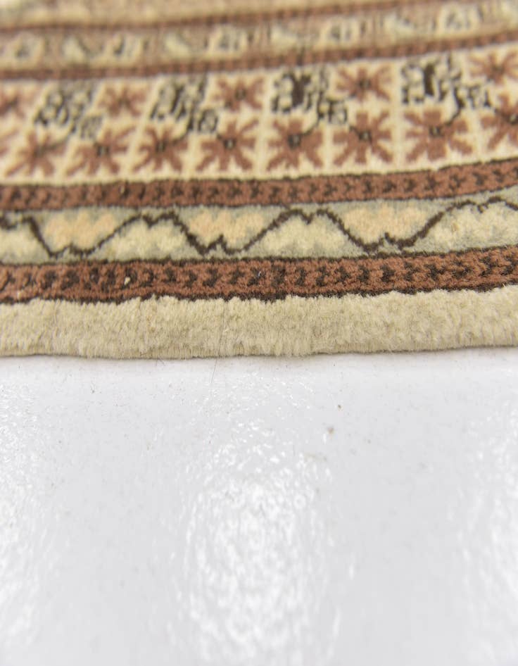 Detail image of 3' 2 x 5' 4  Hand Knotted Moroccan Wool Rug