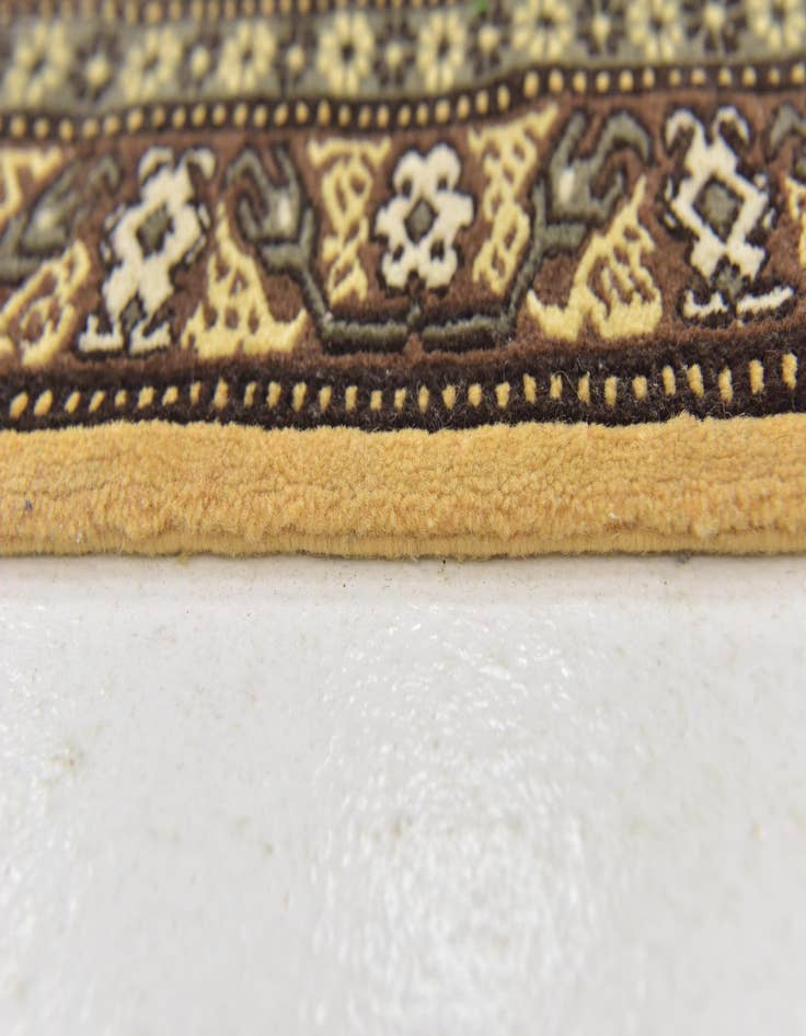 Detail image of 3' x 4' 10 Hand Knotted Moroccan Oriental Wool Rug