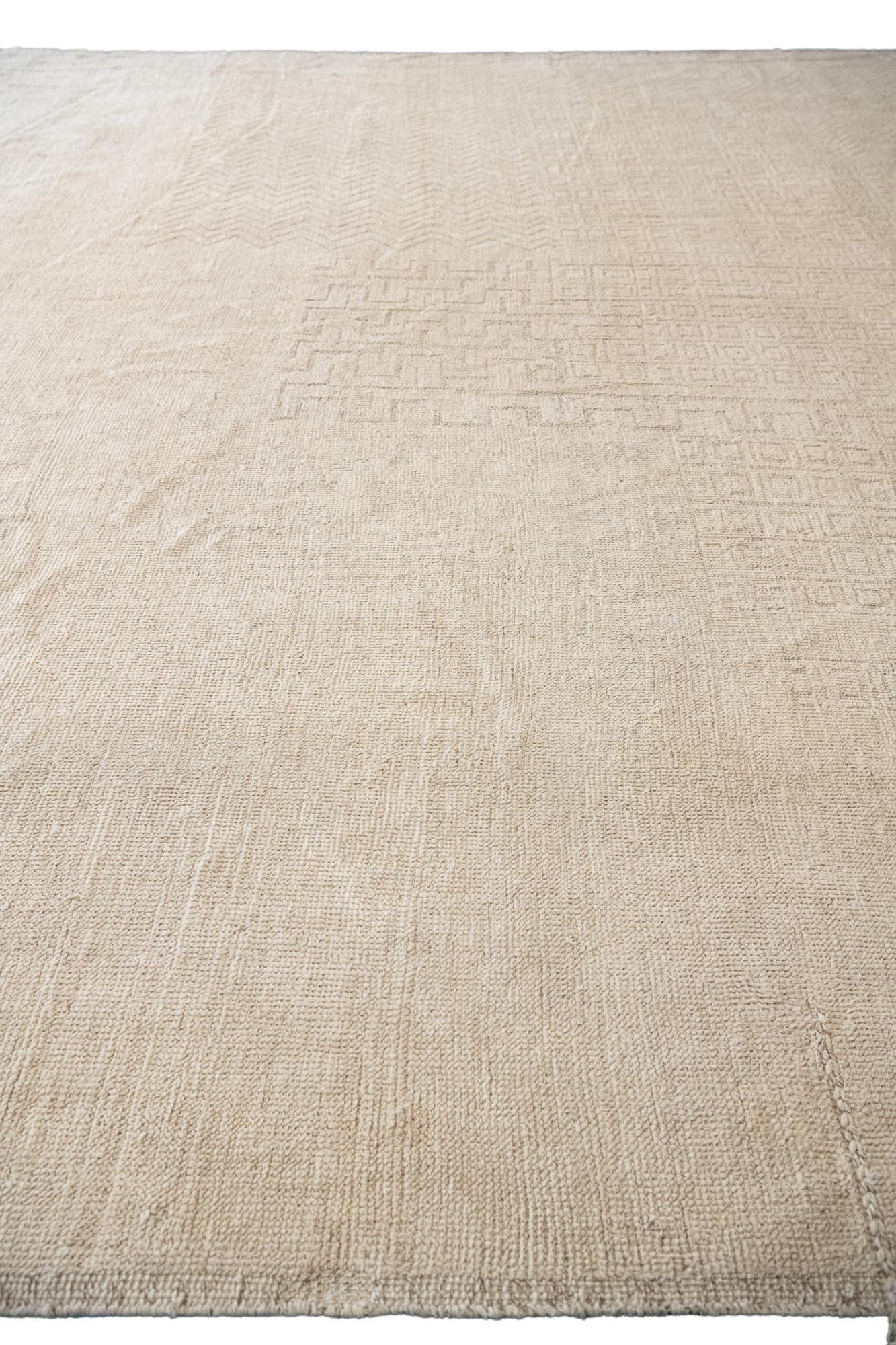 13' 4 x 17' Hand Knotted Moroccan Wool Rug