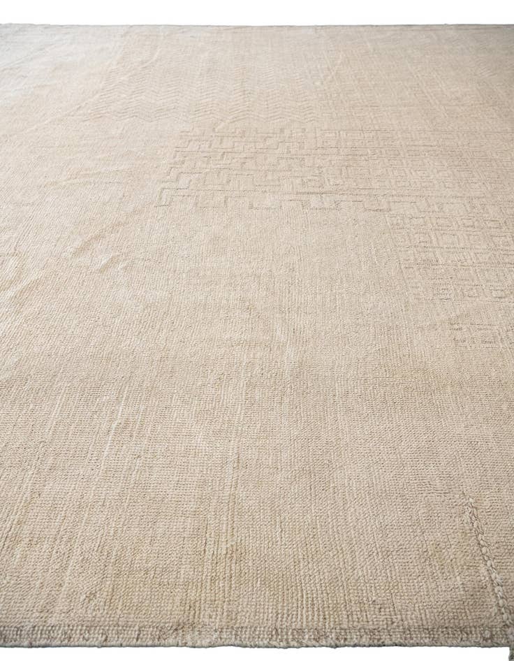 Detail image of 13' 4 x 17'  Hand Knotted Moroccan Wool Rug