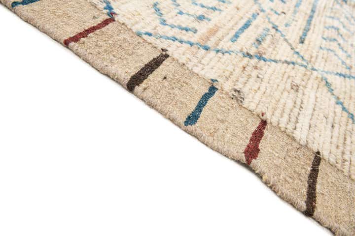 10' 5 x 13' 10 Hand Knotted Moroccan Wool Rug