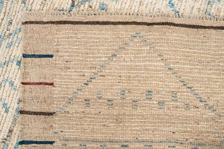 10' 5 x 13' 10 Hand Knotted Moroccan Wool Rug