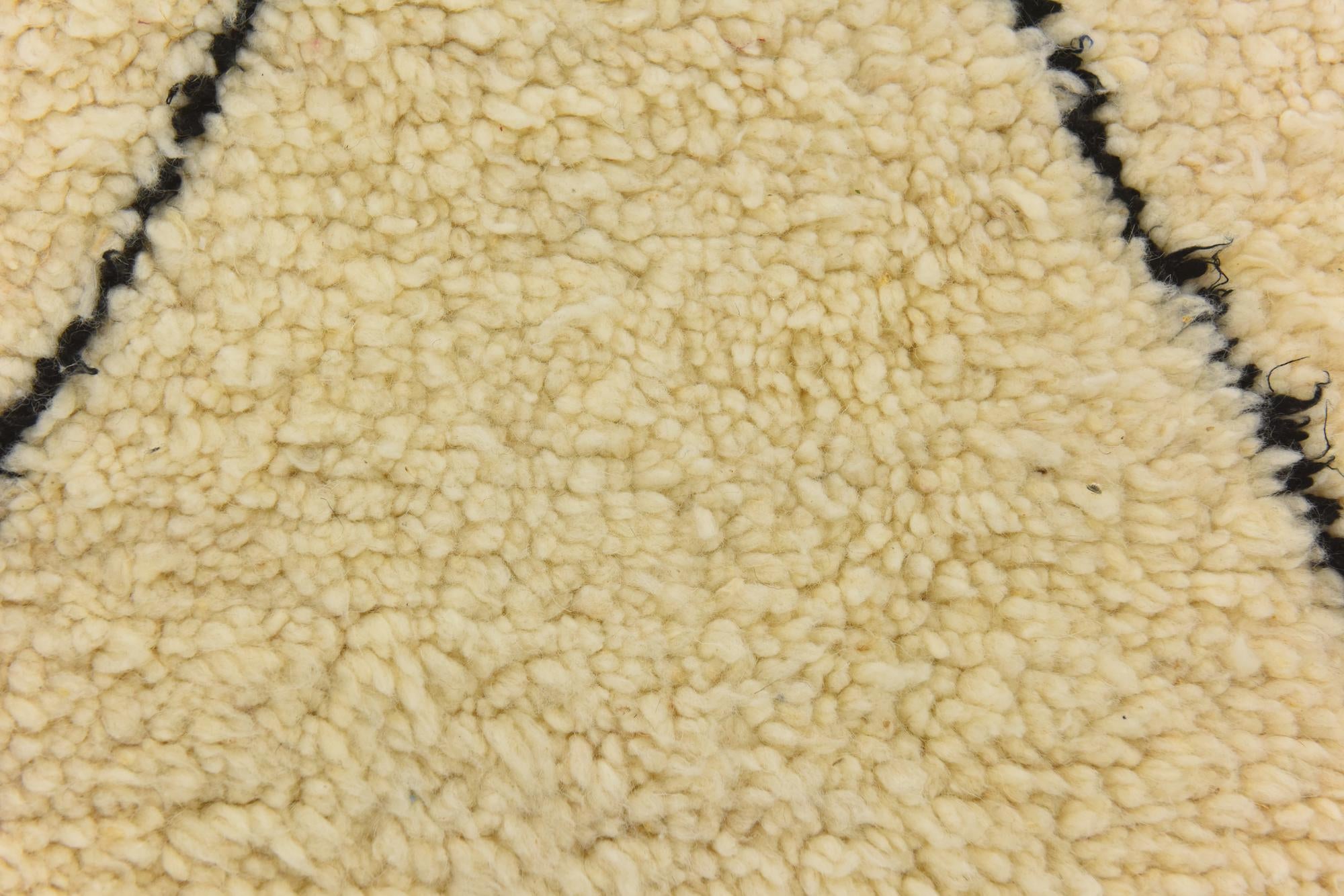 5' 4 x 8' 2 Hand Knotted Moroccan Wool Rug