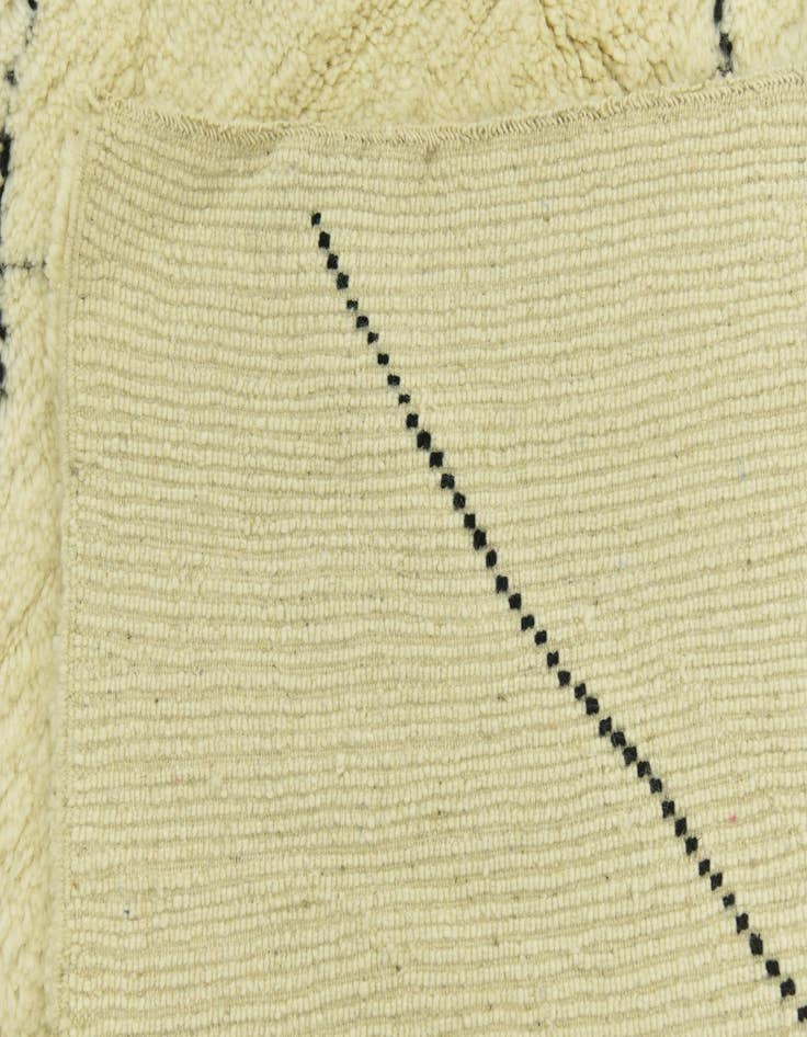 Detail image of 6' 7 x 9' 4  Hand Knotted Moroccan Wool Rug