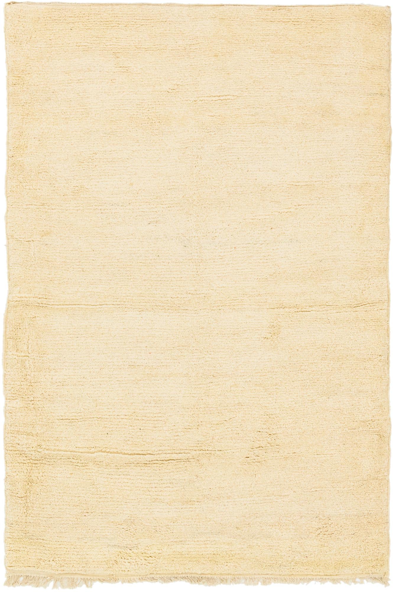 5' 5 x 8' 2 Hand Knotted Moroccan Wool Rug