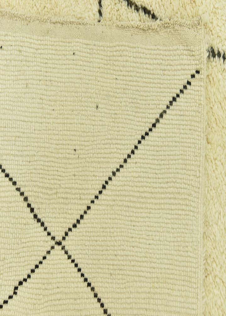 5' 8 x 8' Hand Knotted Moroccan Wool Rug