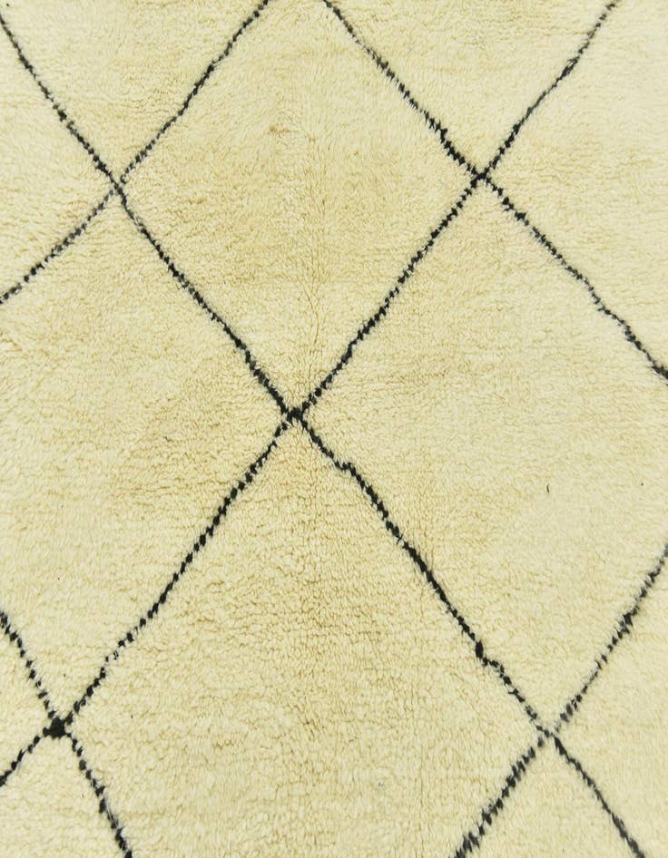 Detail image of 5' 8 x 8'  Hand Knotted Moroccan Wool Rug