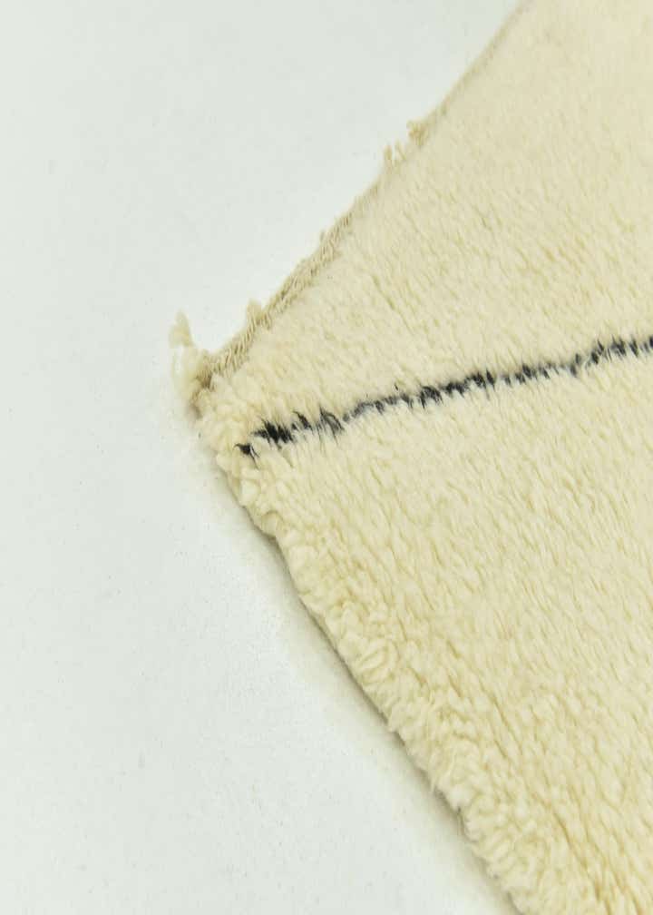 5' 8 x 8' Hand Knotted Moroccan Wool Rug