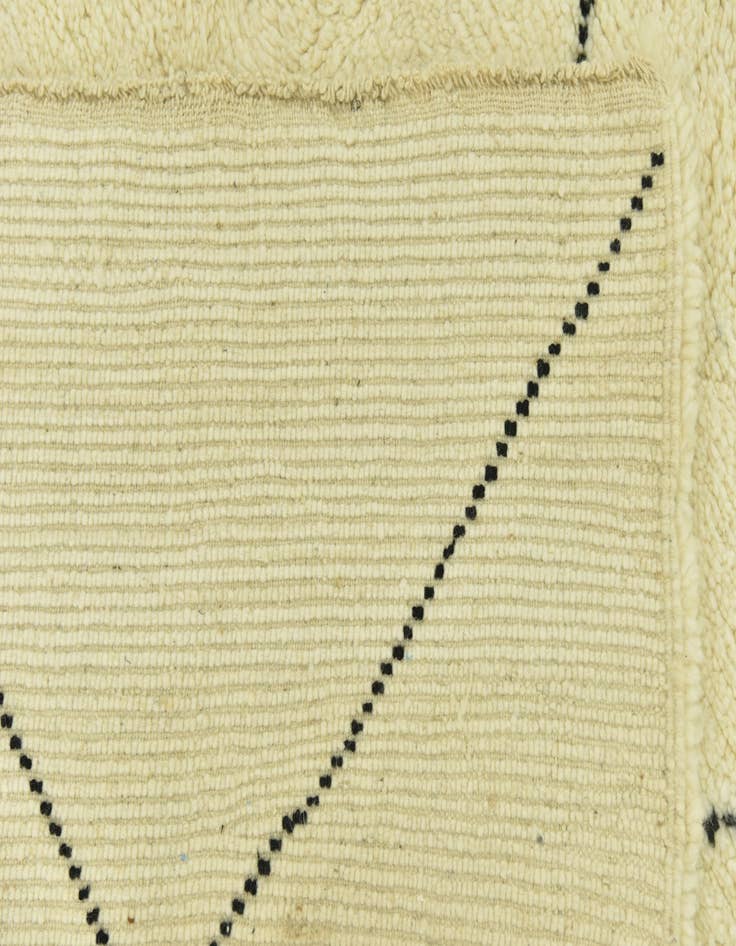 Detail image of 5' 10 x 7' 8  Hand Knotted Moroccan Wool Rug