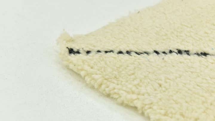 5' 10 x 7' 8 Hand Knotted Moroccan Wool Rug
