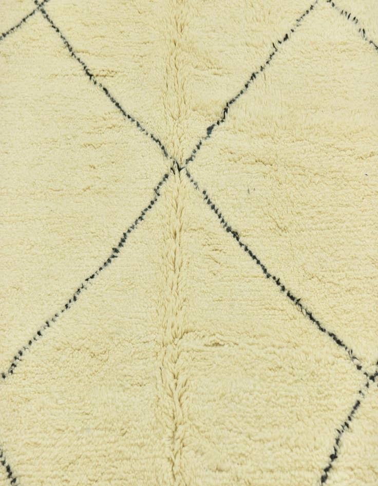 Detail image of 6' 6 x 9' 5  Hand Knotted Moroccan Wool Rug