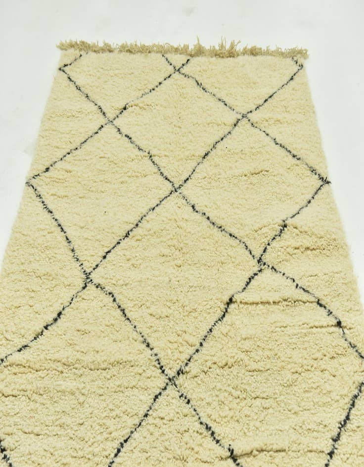 Detail image of 5' x 8' 3  Hand Knotted Moroccan Wool Rug