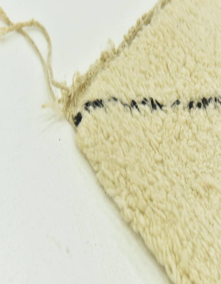 Detail image of 6' 5 x 10' 2  Hand Knotted Moroccan Wool Rug