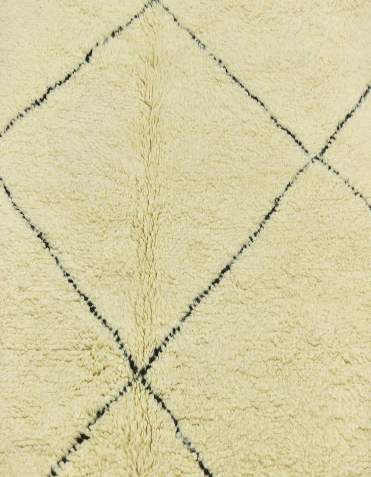Detail image of 7' 1 x 9' 3  Hand Knotted Moroccan Wool Rug