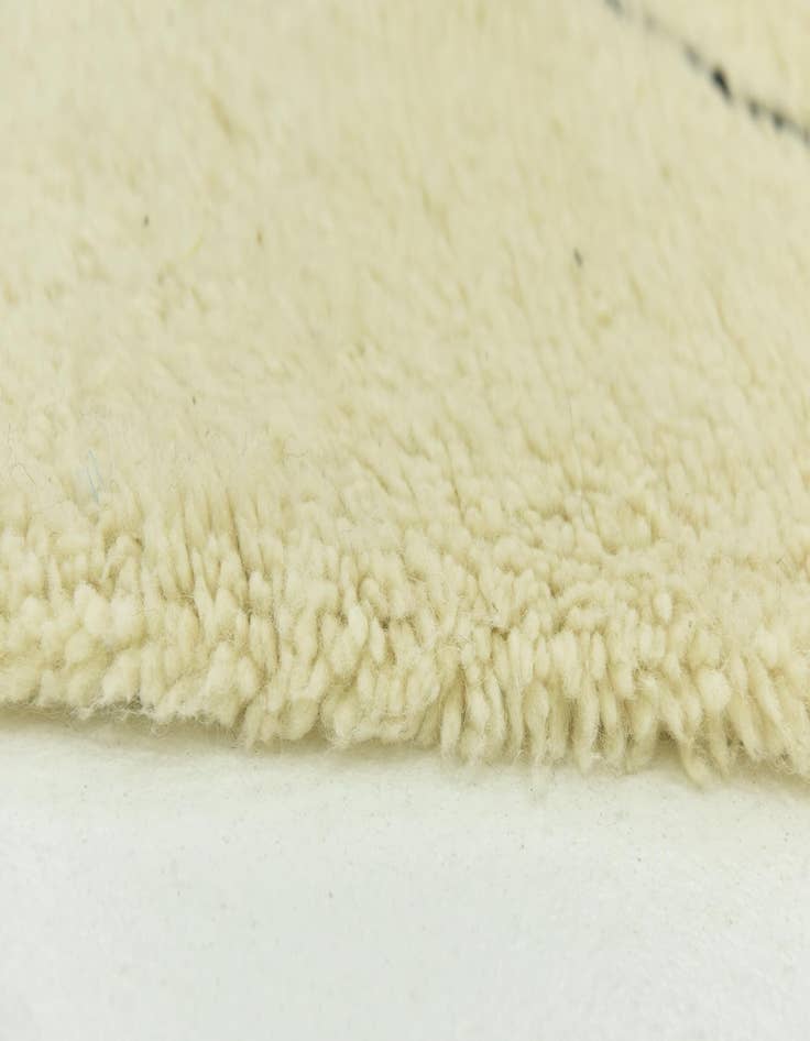 Detail image of 7' 1 x 9' 3  Hand Knotted Moroccan Wool Rug