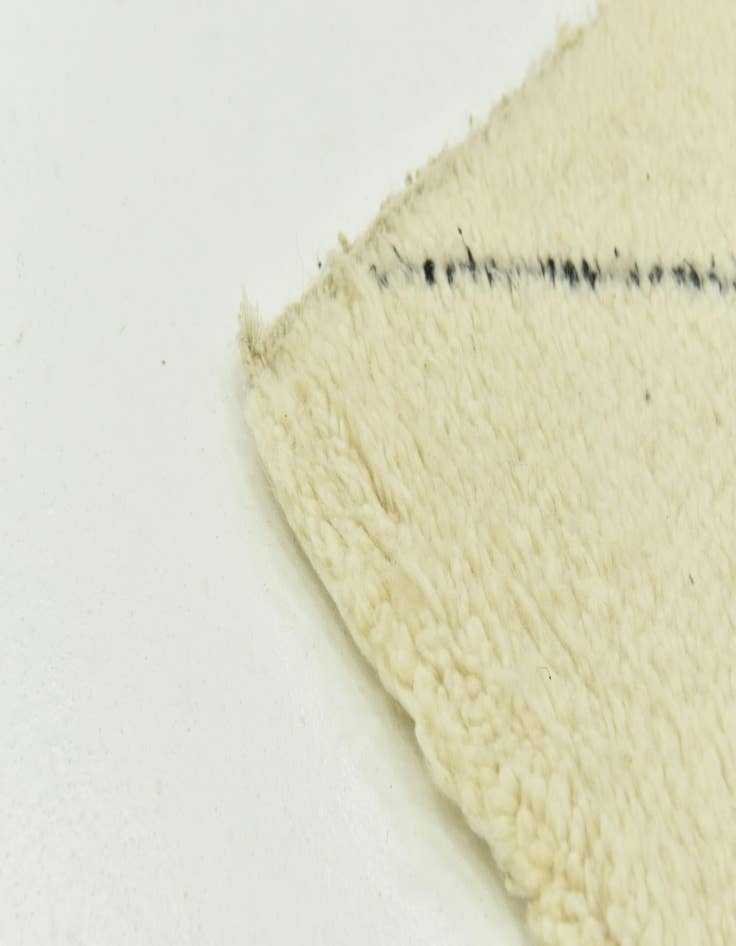 Detail image of 7' 1 x 9' 3  Hand Knotted Moroccan Wool Rug