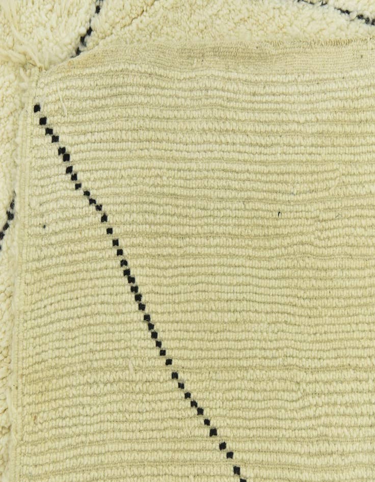 Detail image of 6' 10 x 10' 6  Hand Knotted Moroccan Wool Rug