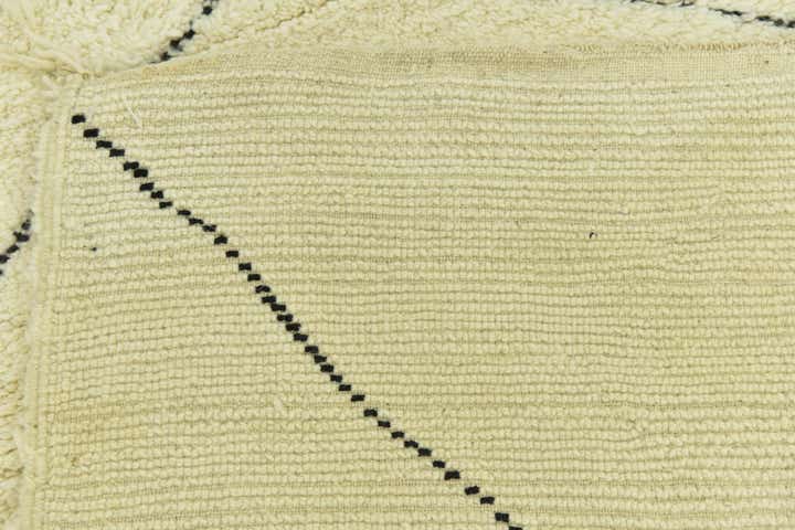 6' 10 x 10' 6 Hand Knotted Moroccan Wool Rug