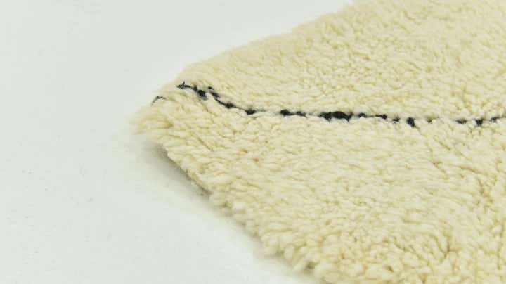 6' 10 x 10' 6 Hand Knotted Moroccan Wool Rug