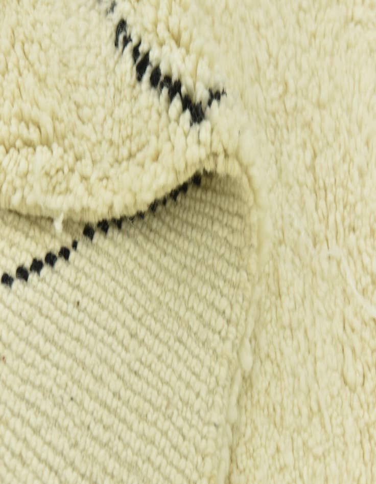 Detail image of 6' 10 x 10' 6  Hand Knotted Moroccan Wool Rug