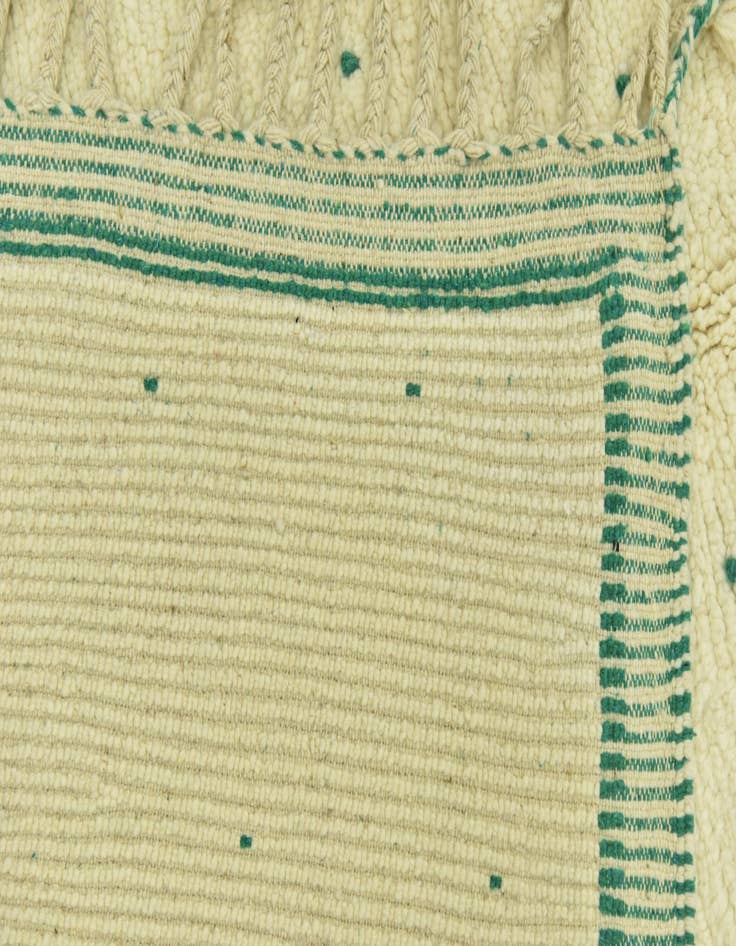 Detail image of 5' 2 x 8'  Hand Knotted Moroccan Wool Rug