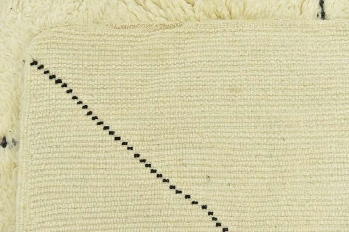 6' 10 x 10' 6 Hand Knotted Moroccan Wool Rug