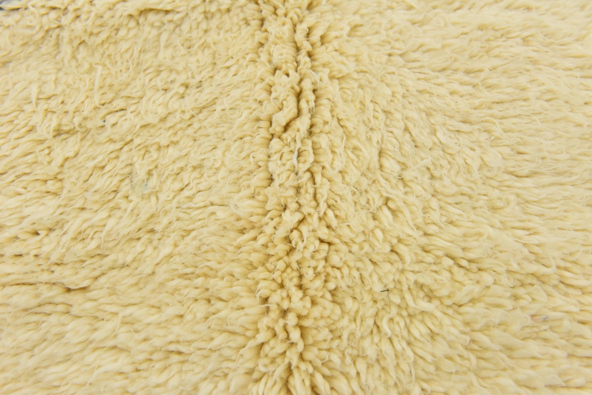 7' 1 x 9' 9 Hand Knotted Moroccan Wool Rug