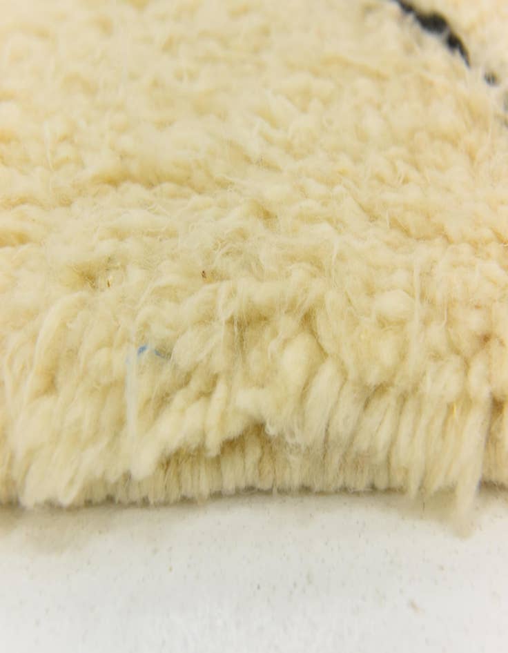 Detail image of 7' 1 x 9' 9  Hand Knotted Moroccan Wool Rug