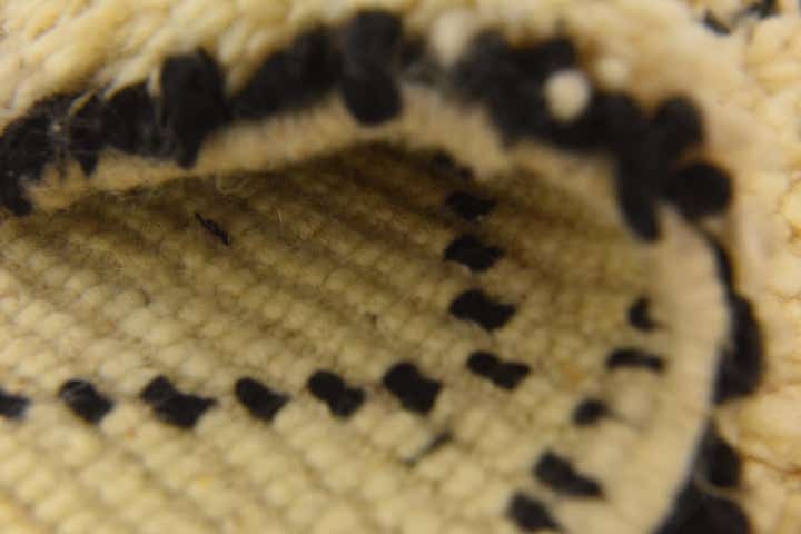 6' 7 x 10' 2 Hand Knotted Moroccan Wool Rug