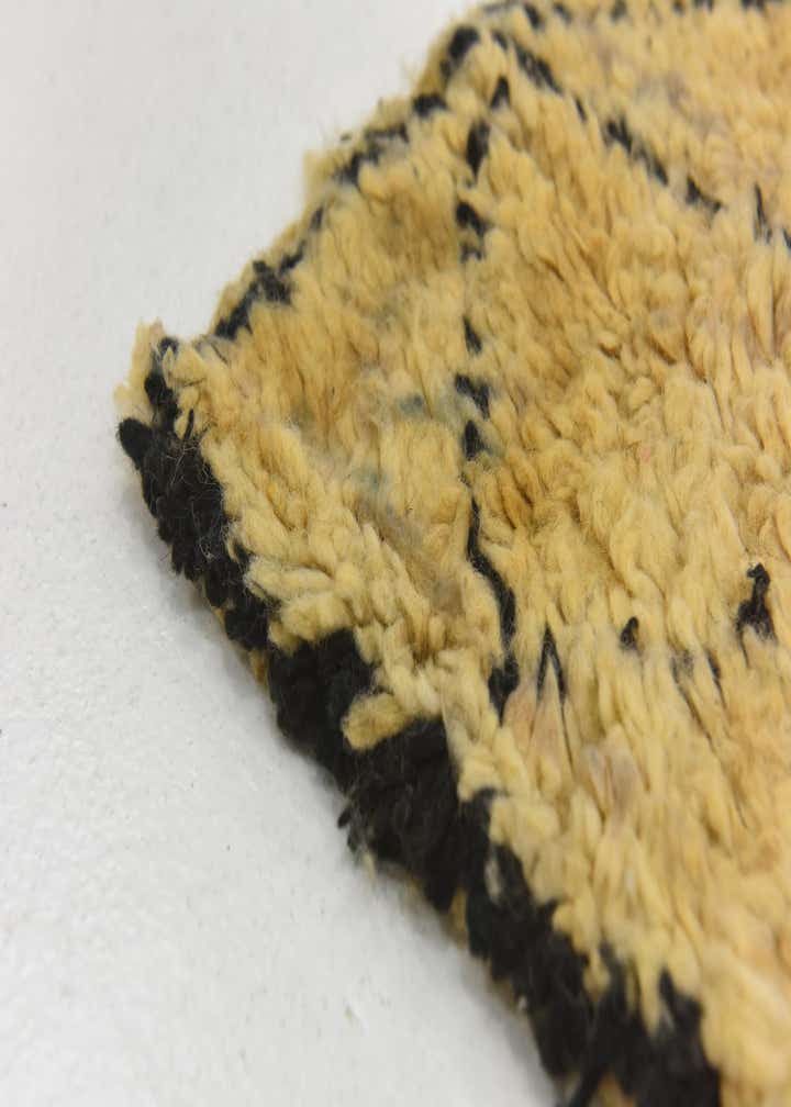 6' 7 x 10' 2 Hand Knotted Moroccan Wool Rug