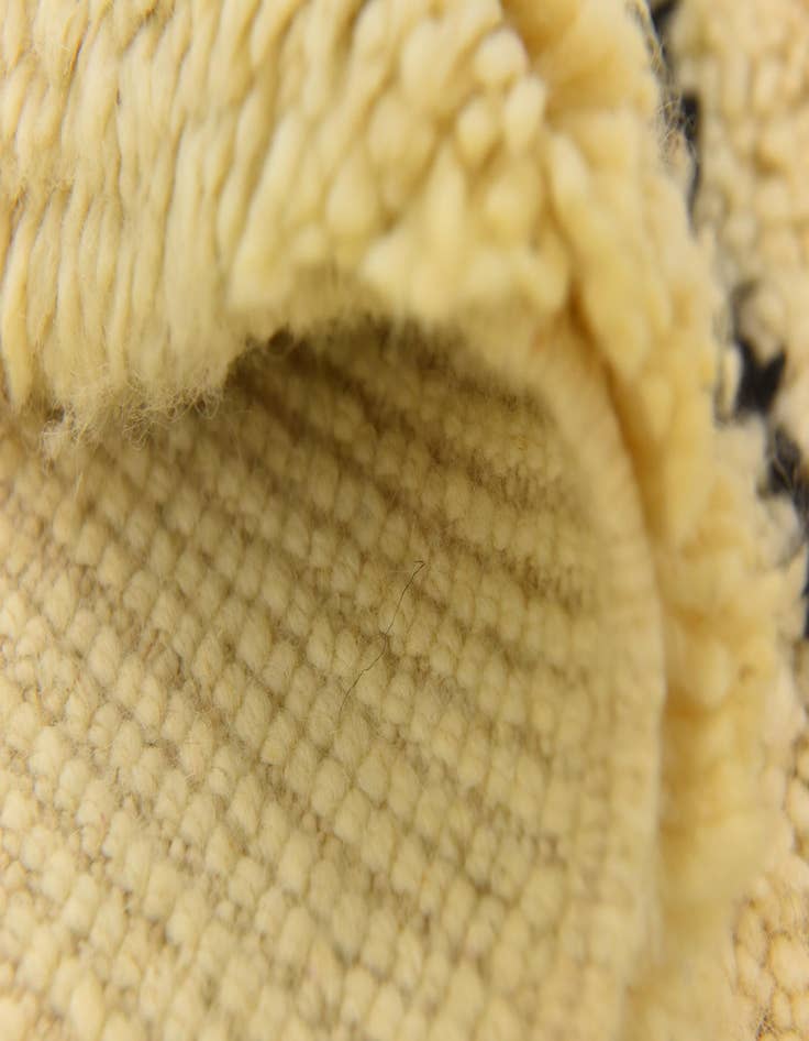 Detail image of 6' 8 x 10' 3  Hand Knotted Moroccan Wool Rug