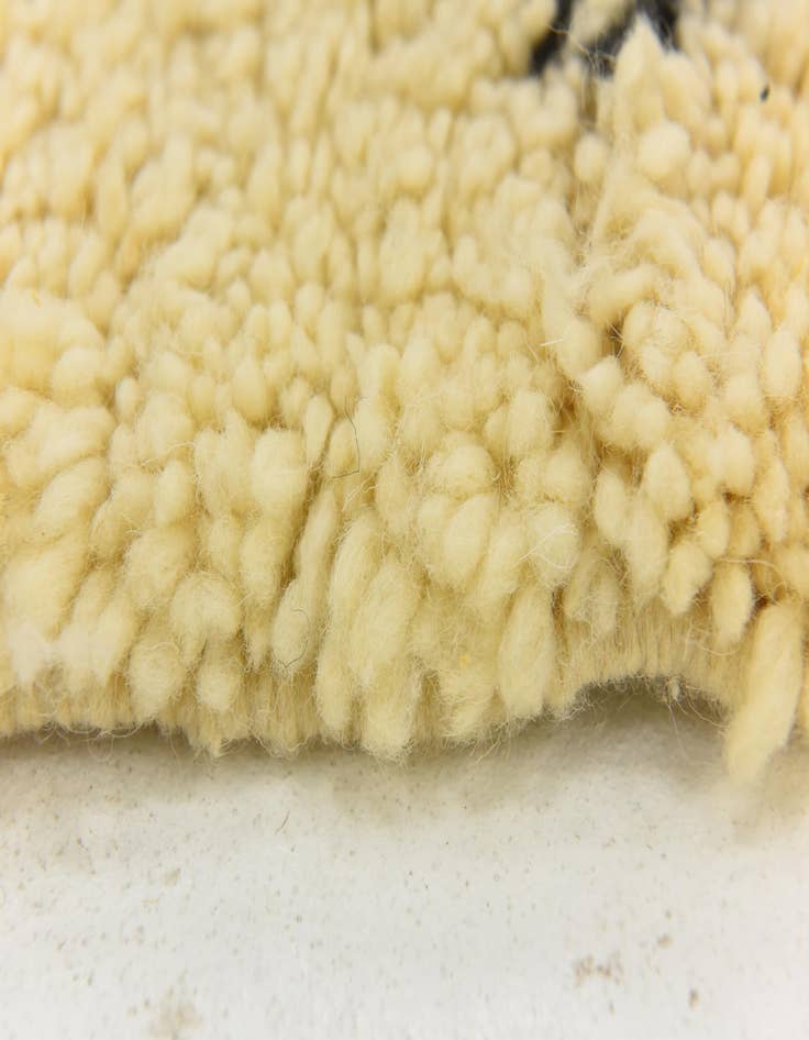 Detail image of 6' 8 x 10' 3  Hand Knotted Moroccan Wool Rug